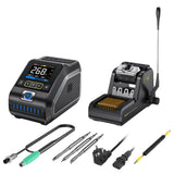 (4) DWS-200 Electronic Welding Rework Station Sleep Function Temperature Adjustment Precision Digital Soldering Station