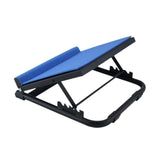 (Blue) Portable Adjustable Slant Board Calf Stretcher for Workout Home Gym Exercise Black