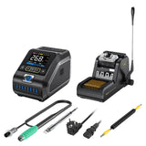 (1) DWS-200 Digital Soldering Station 200W Electronic Welding Rework Station Temperature Display Temperature Adjustment