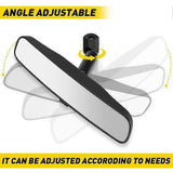2025 Latest Model 10 inch black interior mirror, easy to install, universal car