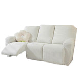 (White) 3 Seater Sofa Cover For Three Person Sofa Slipcover Easy Installation, Comfortable and Protective Sofa Guard  White