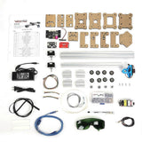 2 Axis DIY CNC XY Plotter Pen Drawing Machine Robot with 0.5W Laser 100-240VAC
