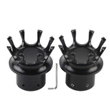 2025 Latest Model Front Axle Cap Covers Distinctive Crown Styling CNC Aluminum