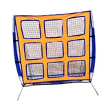 (without Number Cards) Baseball Net with 9 Pocket Pitching Zone Target for Batting Catching Hitting without Number Cards