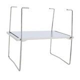 (No Hollow) Single Unit Frame Furnace Table Barbecue Camping Rack for BBQ Picnics Backyard Hollow