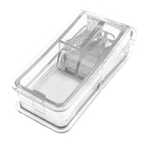 Tablet Cutter with Stainless Steel Blades and Blade Guard for Small Large Tablet Vitamins Transparent