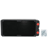 Computer Water Cooling Accessory 3-Layer Heat Sink Copper Radiator 65MM for PC