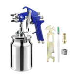 (Blue Handle) Air Paint Sprayer Models Cars Ceiling Wall Treatment Pneumatic Paint Sprayer Blue Handle