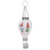 Solar Lantern Decorative Energy Saving Sturdy Portable Hot Air Balloon Lantern For Balcony Patio Garden