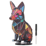 Stained Animal Ornaments Toy Decompression Stained Animals Desktop Decorations for Birthday