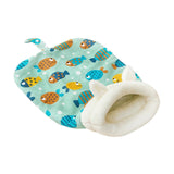 (Green) Cat Winter Sleeping Bag Cat Bed Tunnel Interactive Toys Pets Nest for Kitten PInk