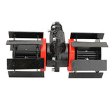14cm Weeding Wheel 9 Teeth Straight Blade Universal Lawnmower Accessory Deep Plowing Wheel for Loosening Trenching