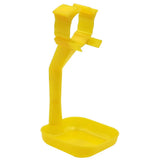 5/10 Pcs Chicken Water Hanging Cups Drinking Yellow Snap-cups 25 mm Quail drinking Poultry feeder