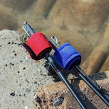 5/10pcs Fishing Rod Tie Holder Strap Belt Tackle Elastic Wrap Band Holder Fastener Ties Portable Outdoor Fishing Tool Accessory
