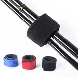 5/10pcs Fishing Rod Tie Holder Strap Belt Tackle Elastic Wrap Band Pole Holder Fastener Ties Outdoor Fishing Tools Accessories