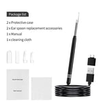 5.5mm Smart Visual Ear Cleaner Otoscope 3 in 1 USB Otoscope Ear Wax Cleaning Inspection Camera Tools for Android Phone PC