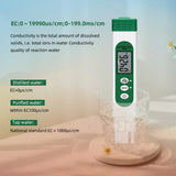 5 in 1 EC/TDS/SALT/S.G/Temperature Portable Digital Water Quality Tester Water Purity Temperature PPM Test Instrument