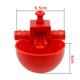 5 pcs Coop Chicken Water Bowl Poultry Bird Drinking Cups Quail waterer bowls Bird Feeding tools Automatic Bird Coop Feeder