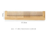 50/100PCS Natural Eco Friendly Wooden Comb Wholesale Scalp Hair Care Healthy Bamboo Comb Brushes for Hotel Travel