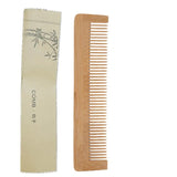50/100PCS Natural Eco Friendly Wooden Comb Wholesale Scalp Hair Care Healthy Bamboo Comb Brushes for Hotel Travel
