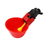 50/100pcs Automatic Chicken Water Drinking Cups Plastic Backyards Chicken Water Poultry Water Drinking Cups Bowls,Float Style