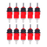 50 Pcs Automatic Water Dispenser Quail Pigeon Bird Waterer Chicken Waterer Nipple Drinkers Nipples Poultry Farming Equipment