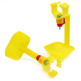 50 Pcs Chicken Water Hanging Cups Chicken Nipple Drinker Pheasant Water Bowl Nipple Drinkers Chicken Poultry Farm Feeding Tools