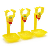 50 Pcs Chicken Water Hanging Cups Chicken Nipple Drinker Pheasant Water Bowl Nipple Drinkers Chicken Poultry Farm Feeding Tools