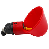 50 Pcs Poultry Farming Chicken Drinker Cups Poultry Waterer Water Drinking Dispenser Cups Bowls Water Drinker Tool For Bird Quai