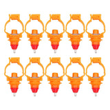 50 Pcs/lot Chicken Nipple Feeding Water Automatic Poultry Spring Water Nipples for Chicken Duck Hen Drinker Water Feeder