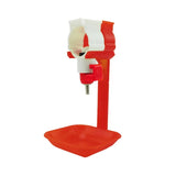 50 Sets Poultry Waterer Cups Drinker Nippple Chicken Drinking Fountain Double Hanging Cup Ball nipple drinkers Chicken equipment