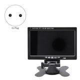 7 Inch Portable Monitor 1024X600 Display -Compatible/VGA/AV Photography Monitor EU Plug