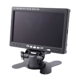 7 Inch Portable Monitor 1024X600 Display -Compatible/VGA/AV Photography Monitor EU Plug