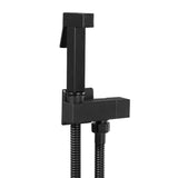 Bidet Spraye Set Copper Toilet Self Cleaning Shower Head Bathroom Accessories Handheld Black