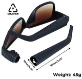 CRUSHER Sunglasses Horn Cigarette Case Hidden 78mm Cone Rolg Paper Storage Box Tube Smoking Pipe Accessories