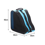 Portable Roller Bags Breathable Ski Sports Shoulder Ine Skate Bag for Adult Kid Ice Hockey Skates