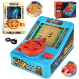 Astronaut Racing Challenge Adventure Game Machine Sound Simulation Driving Steering Wheel Puzzle Toy Gift