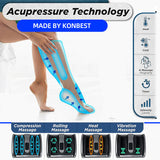 Electric Hot Selg Kneading Roller Vibration Leg and Foot Massage hine with cold For Home or Office Use