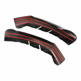 Front Bumper Diffuser Anti Impact Glossy Black  Front Bumper Lip Spoiler for Car