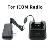 ICOM BC-144N BC-137 Rapid Car Desktop Charger for BP-209 BP-210 IC-F11 IC-F12 IC-F22 IC-A6 IC-A24 IC-F4GT IC-V8 IC-V82 Radio