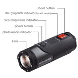 4K Motorcycle Anti Shake Helmet Cameras 170 Degree Wide Angle Bike Video Action Camera for Outdoor Sports