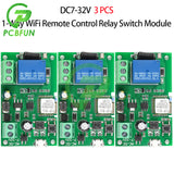 1-10PCS Tuya Smart 1CH 10A Wireless Wifi Relay Module Remote Control Light Switch Alexa Google Home