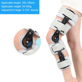 Adjustable Medical Immobilizer-Hinged ROM Knee Brace-Side Leg Stabilizers-for Post-operative Recovery Treatment orthriti