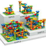 New 514pcs Building Bloc Children's Slide Small Block Assembly Particles Diy Educational Toy For Kids Gifts/Xmas Gifts