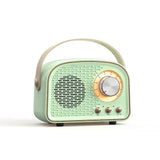 Retro Mini Bluetooth Speaker DW21 Classical Sound Stereo Subwoofer Portable Decoration Speakers Home Music Player