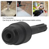 To Plus Adapter, Chuck Conversion for SDS Max Hammers Impact Drill Converter Quick Tool Black