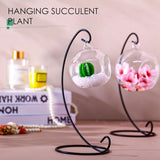 24Pcs 9In Display StandIron Hanging Stand Rack Ornament Holder Hanger Hook for Home Wedding Table Decor