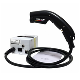 Multifunctional, efficient ion air electrostatic dust removal gun, ionizing hair dryer, static elimination