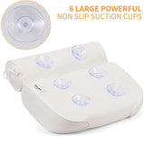 3D Bathtub Mesh Non-slip Bath SPA Back Pillow