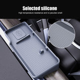 Dashboard Console Storage Box Tissue Anti-Slip Mat Phone Holder Stand For Tesla Model 3 Y Car Interior Accessories
